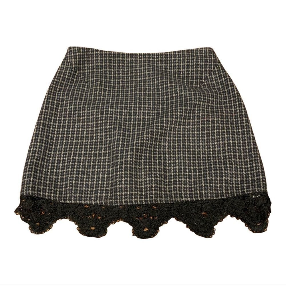 TOPSHOP Mini Skirt Plaid Size 4